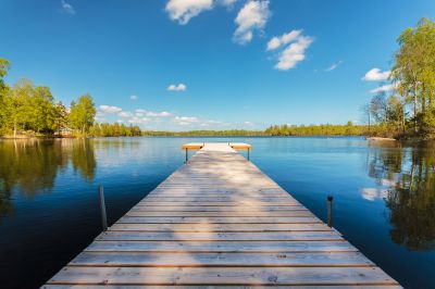 Pond Dock Installation in Olathe, KS