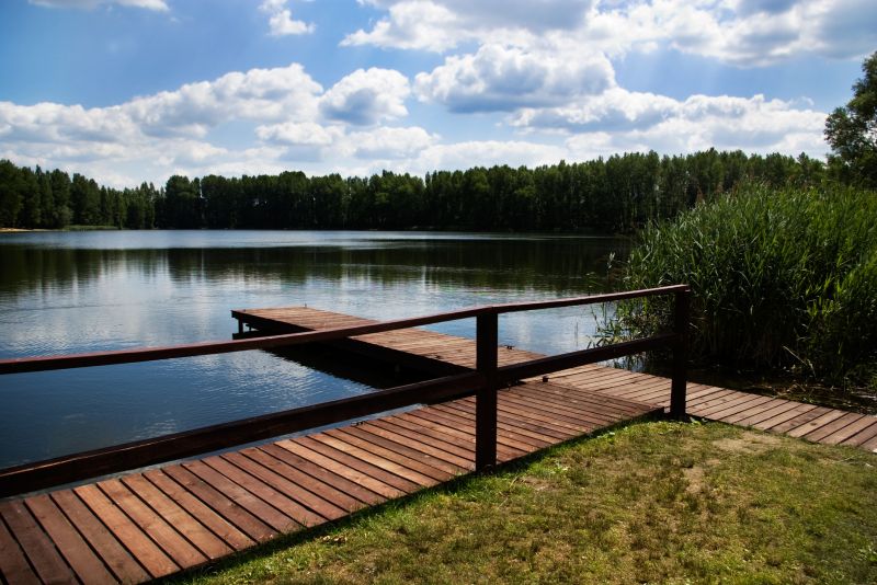 Pond Dock Installation in Alpharetta, GA