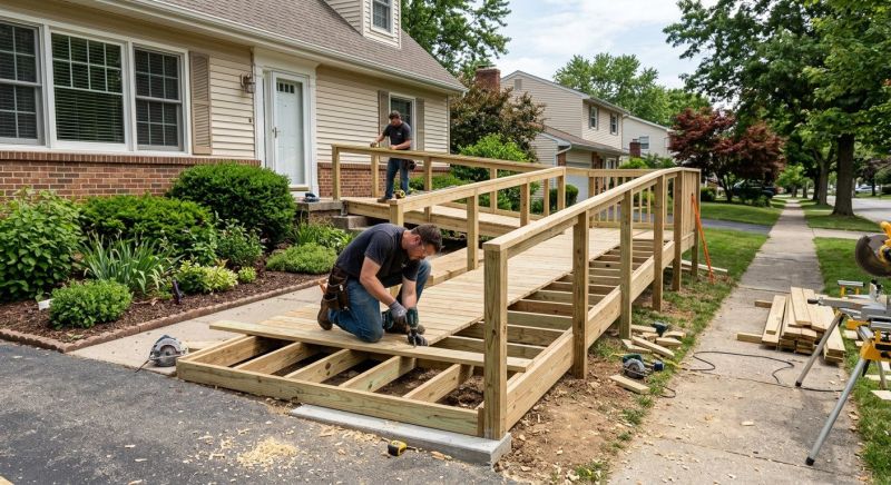 Wheelchair Ramp Replacement in Wilmington, NC